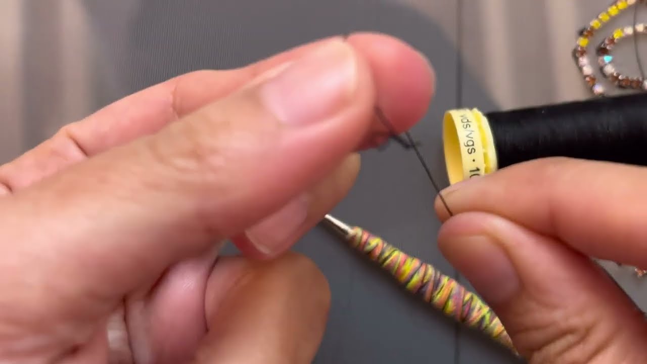 التمرين الاول  لابرة الاري الهندية aari needle