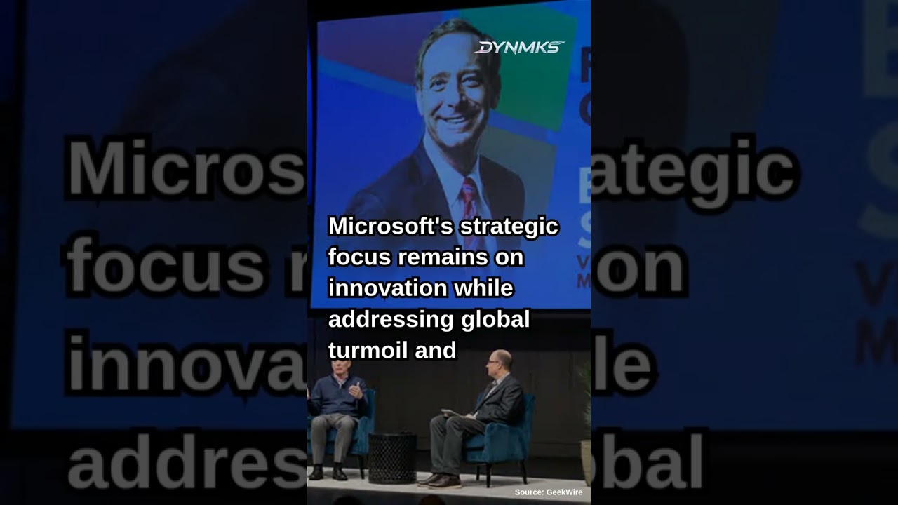 Microsoft President Brad Smith on AI, global turmoil, and key issues f