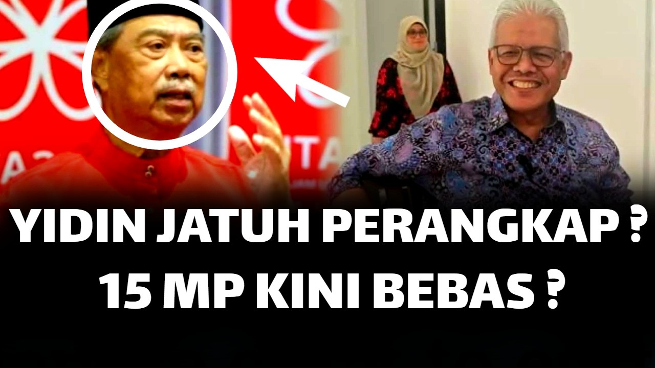 YIDIN JATUH PERANGKAP HAMZAH ? 15 MP KINI BEBAS JOIN PARTI BARU ?