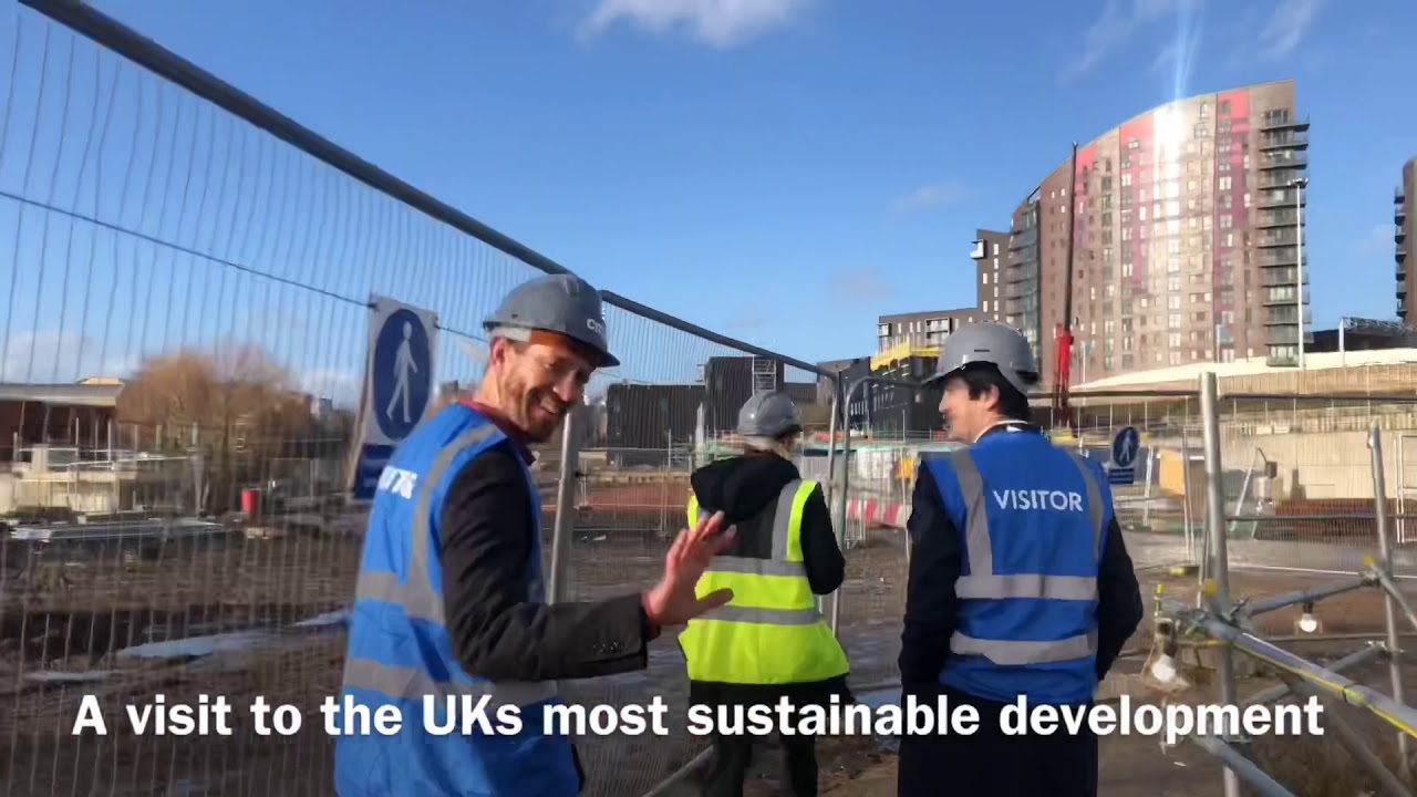 Leeds Community Homes Visit the CITU Climate Innovation District