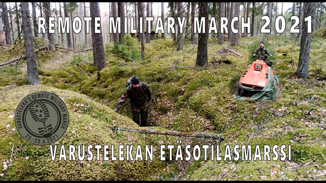 Varustelekan Etäsotilasmarssi 2021 Remote military march