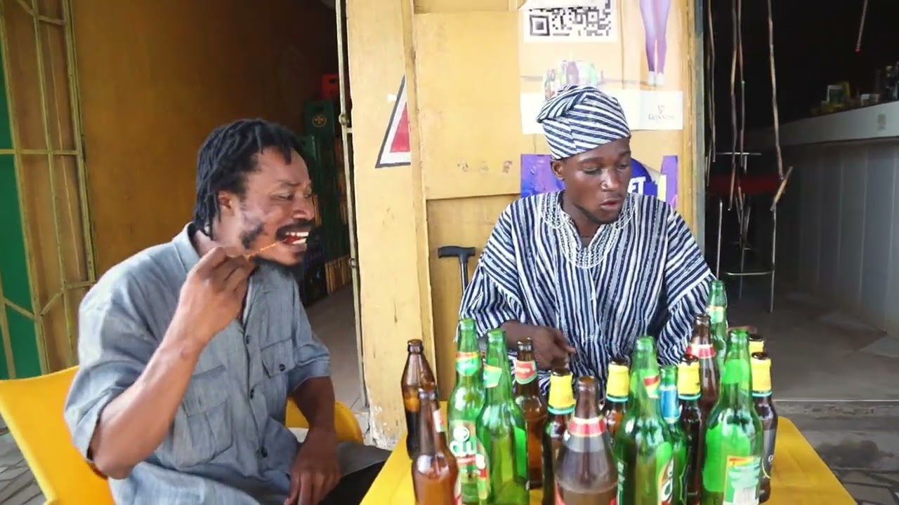 Father Ankrah in trouble by joining stranger table🤣🤣