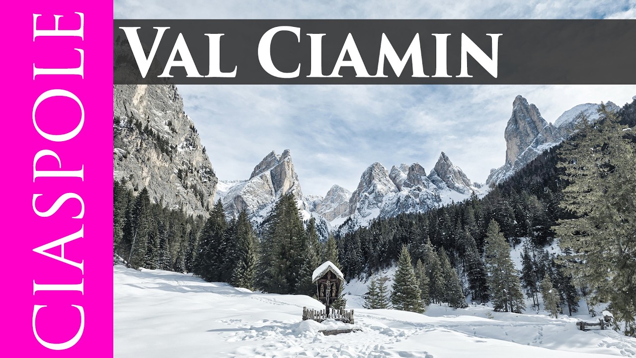 Salendo la Val Ciamin fino a Rechter Leger