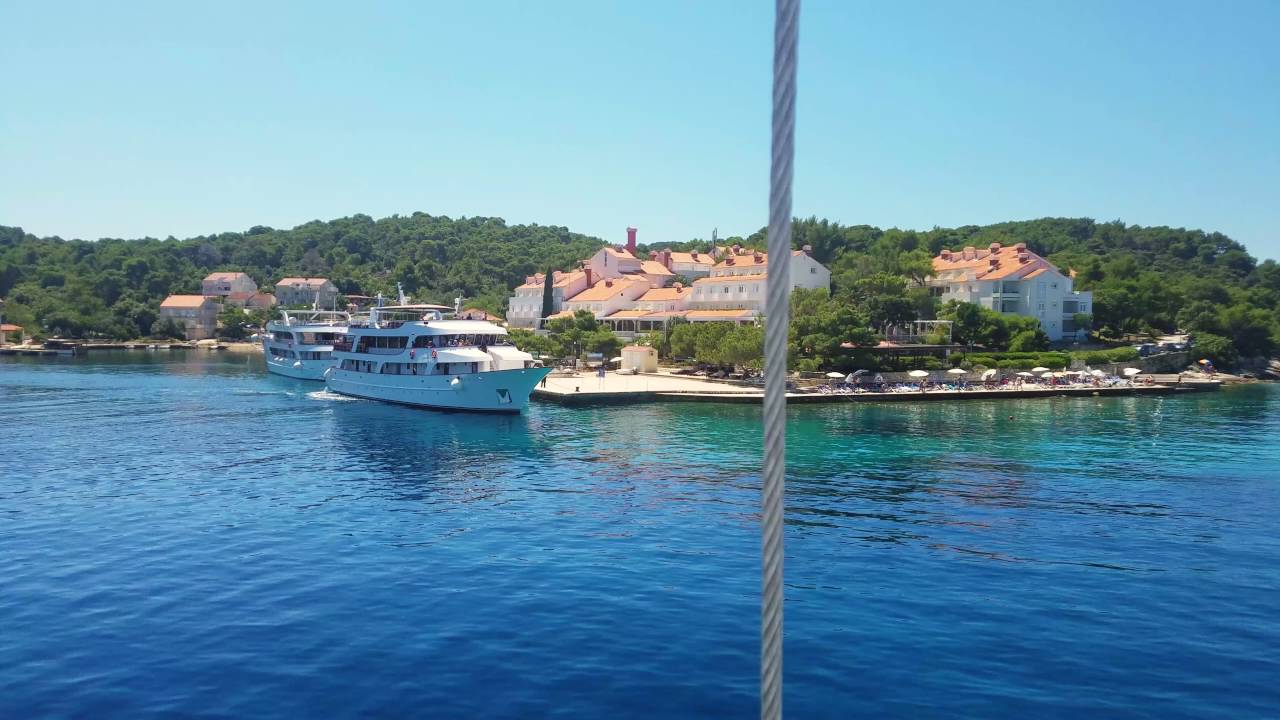 Pomena Harbor at Mljet National Park, Croatia [4K]