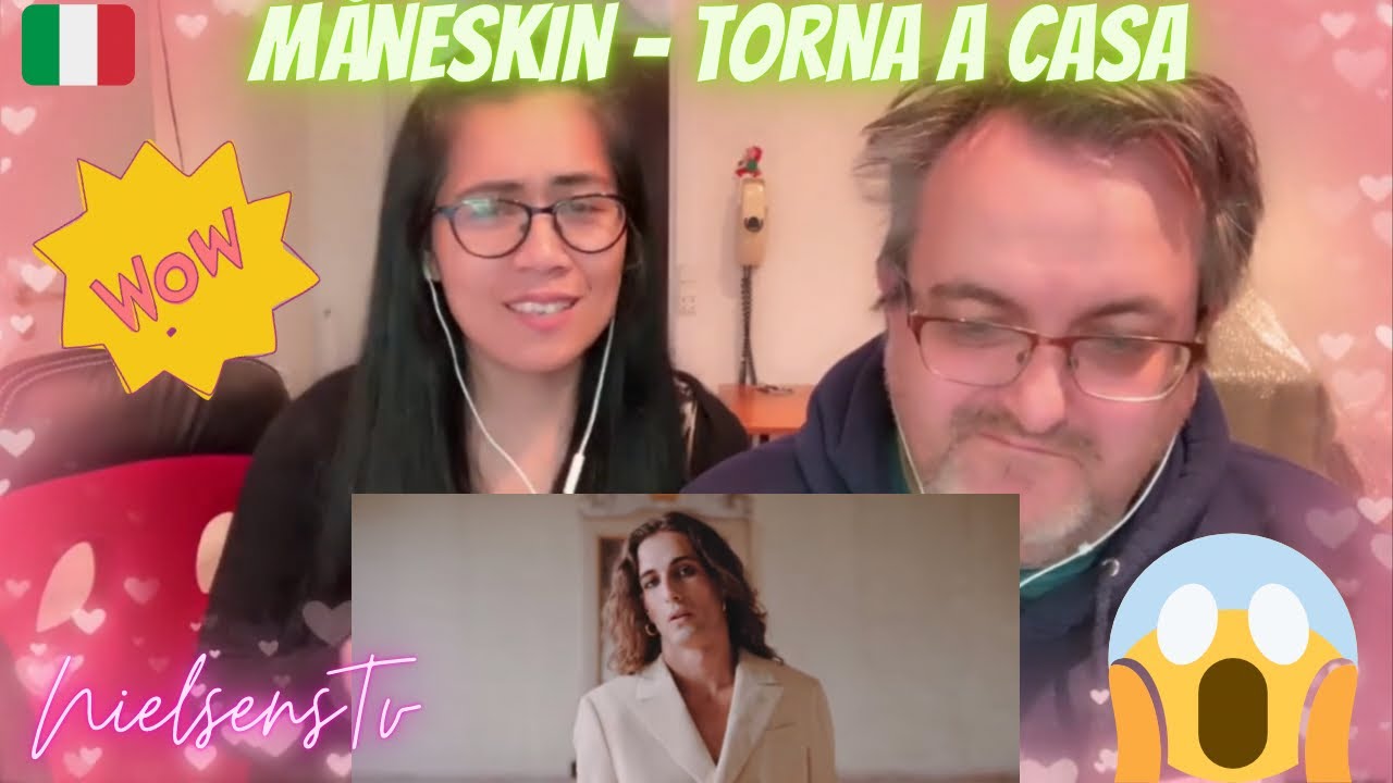 🇩🇰NielsensTv REACTS TO 🇮🇹Måneskin - Torna a casa - WOW SOUNDS GOOD😱💕👏
