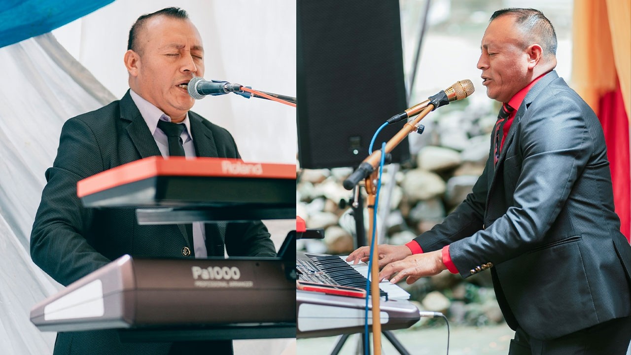 Jose nas y su teclado🙌🎹 Dios estaba ahi aquel monte temblaba porque Dios estaba ahi