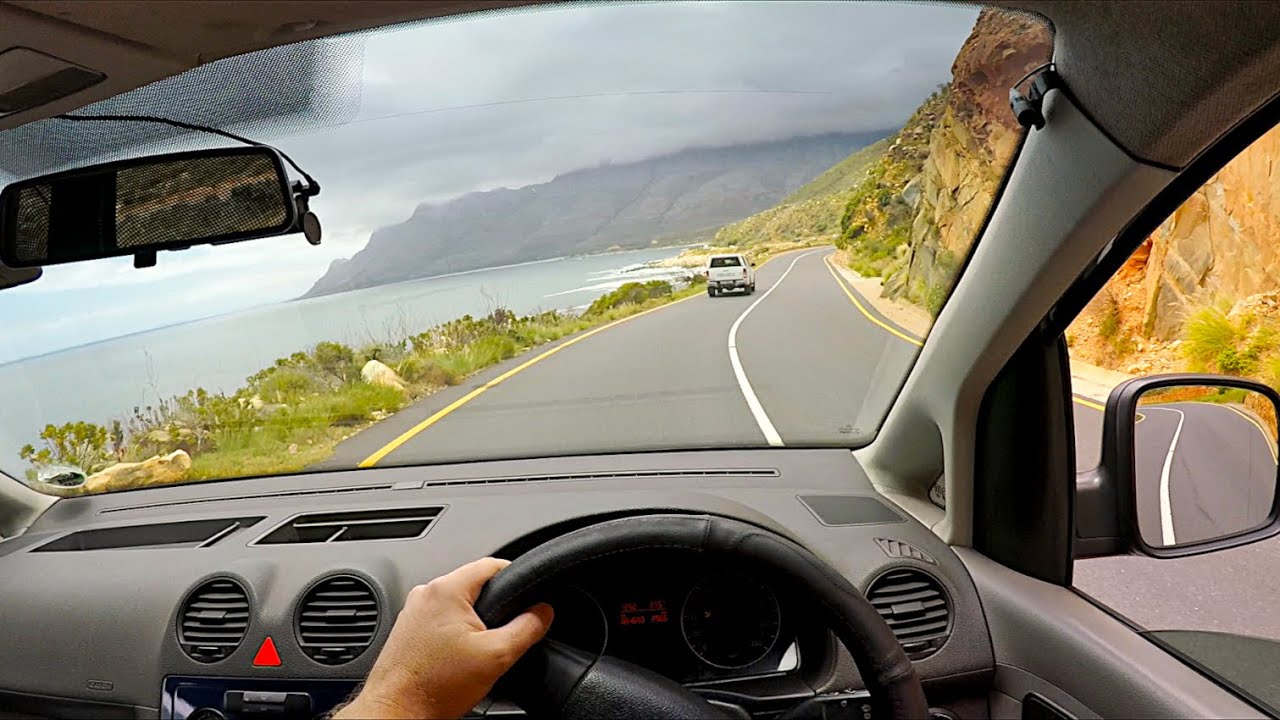 Gordons Bay Rooi Els Clarence Dr R44 | POV Driving along the coast