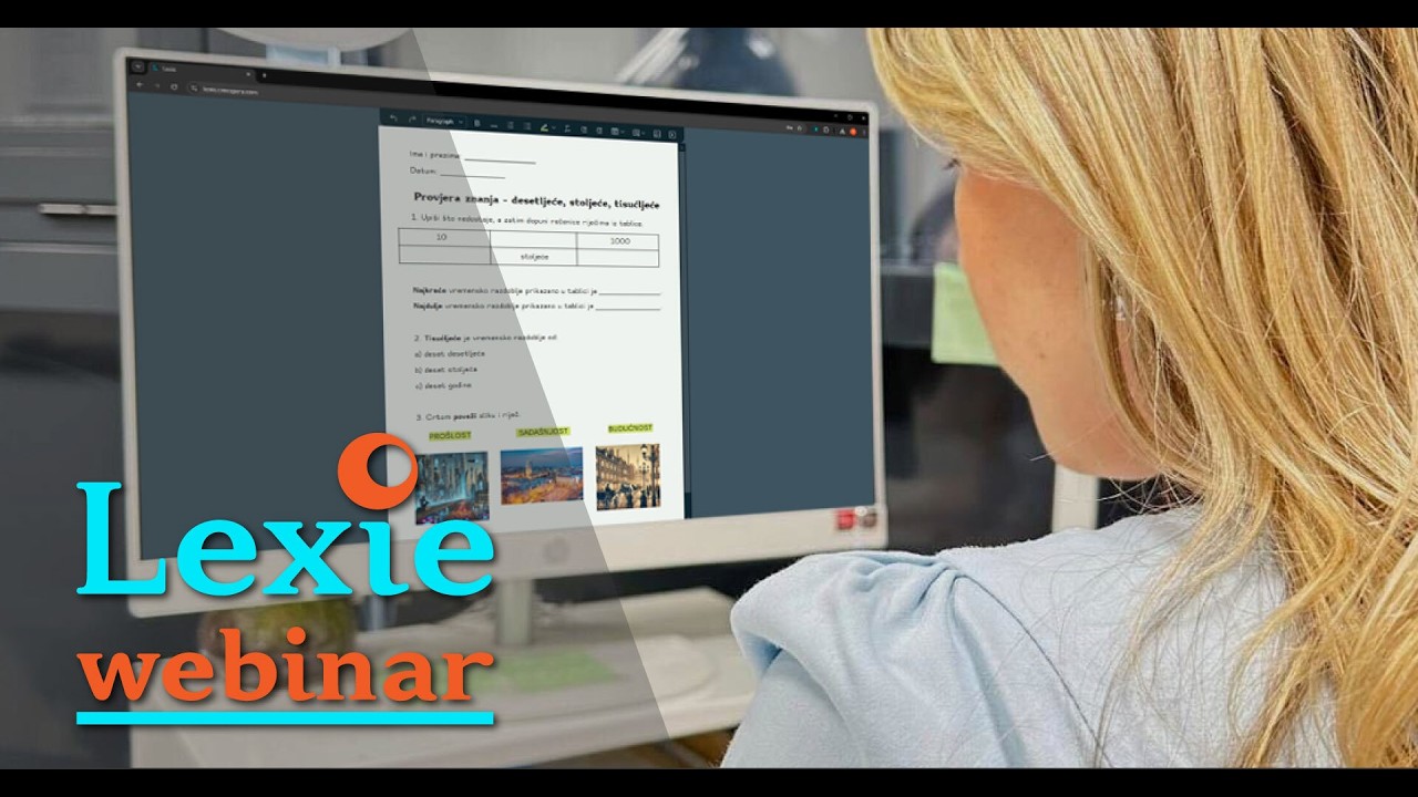 Jednostavno i brzo u Lexie izradi nastavne i terapijske materijale za djecu s disleksijom - Webinar