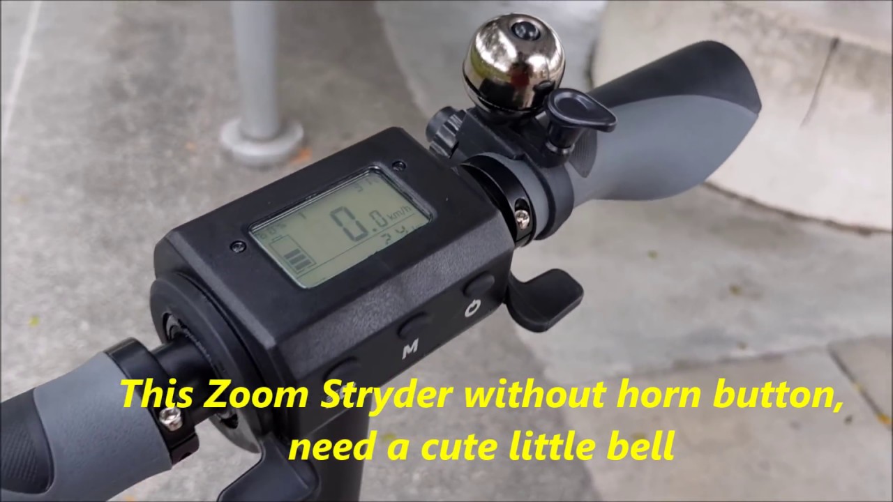 LIOW VIDEO: My 6th Electric scooter-- Zoom Stryder 电动滑板车开箱