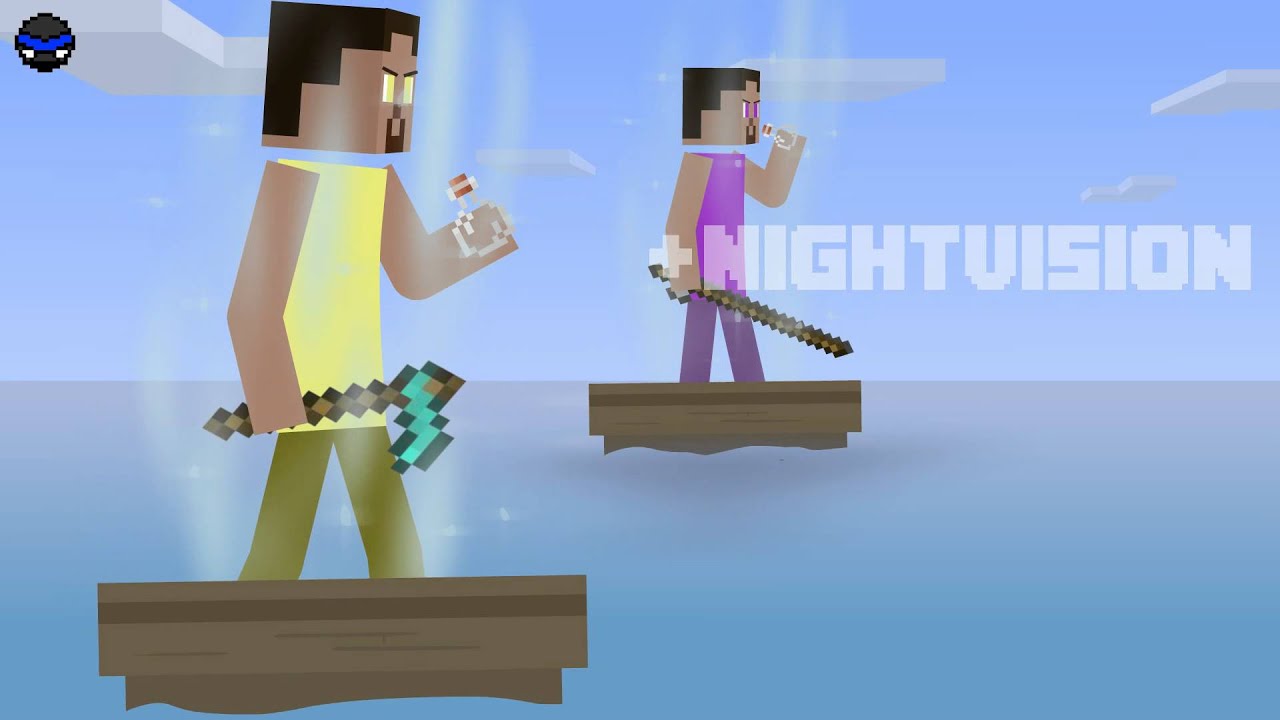 Minecraft: The Ocean Heist - [ Stickpage.com ]
