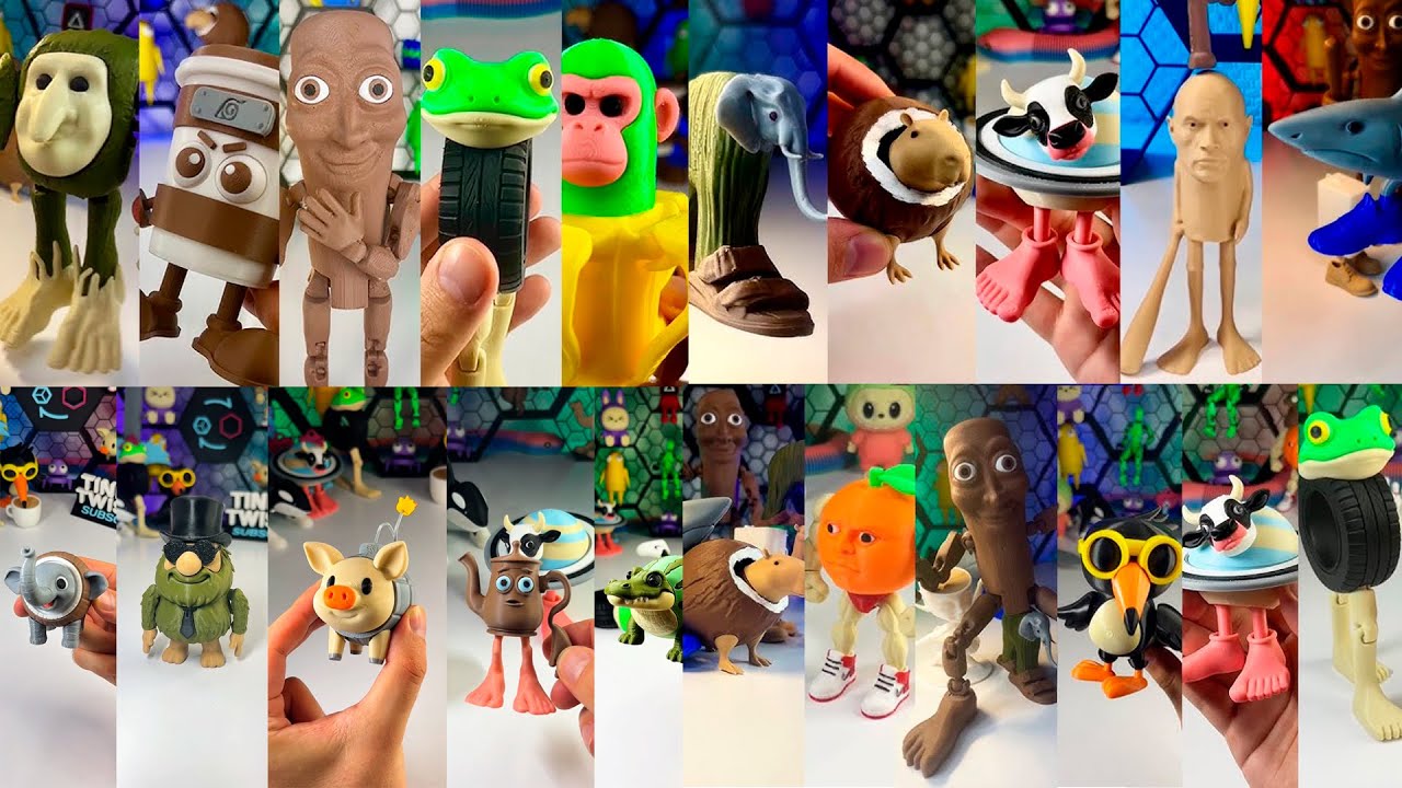 My Biggest Italian Brainrot Collection REVEALED | 3D Printed Figures Compilation