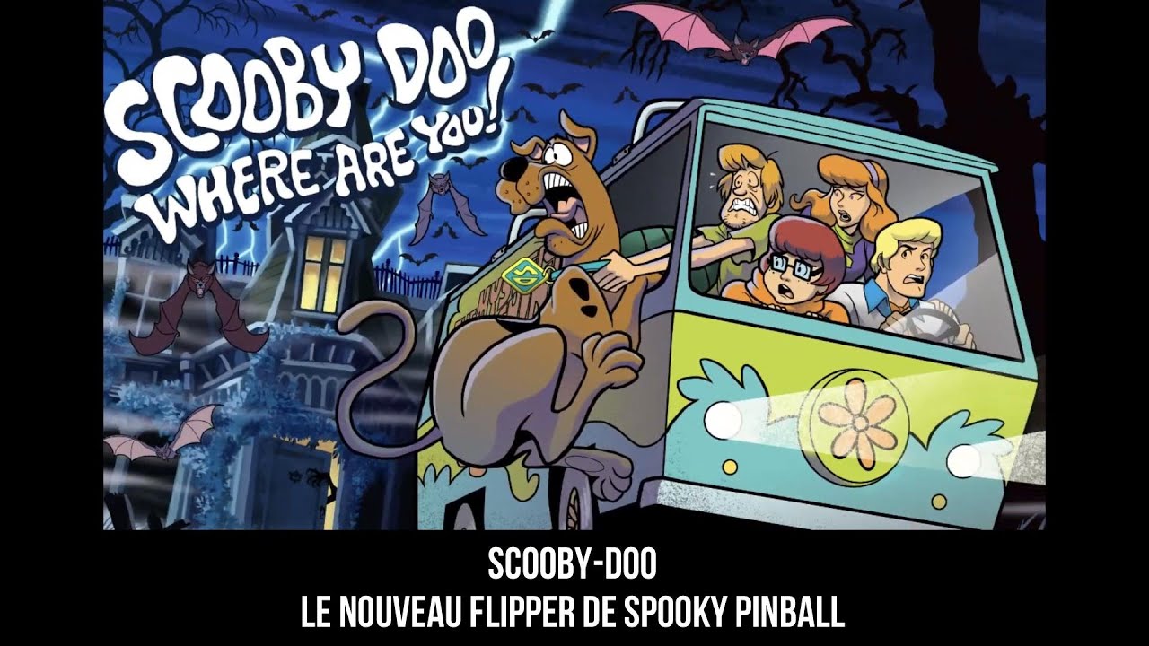 Scooby-Doo le nouveau flipper de SPOOKY PINBALL - Scoubidou est de retour !