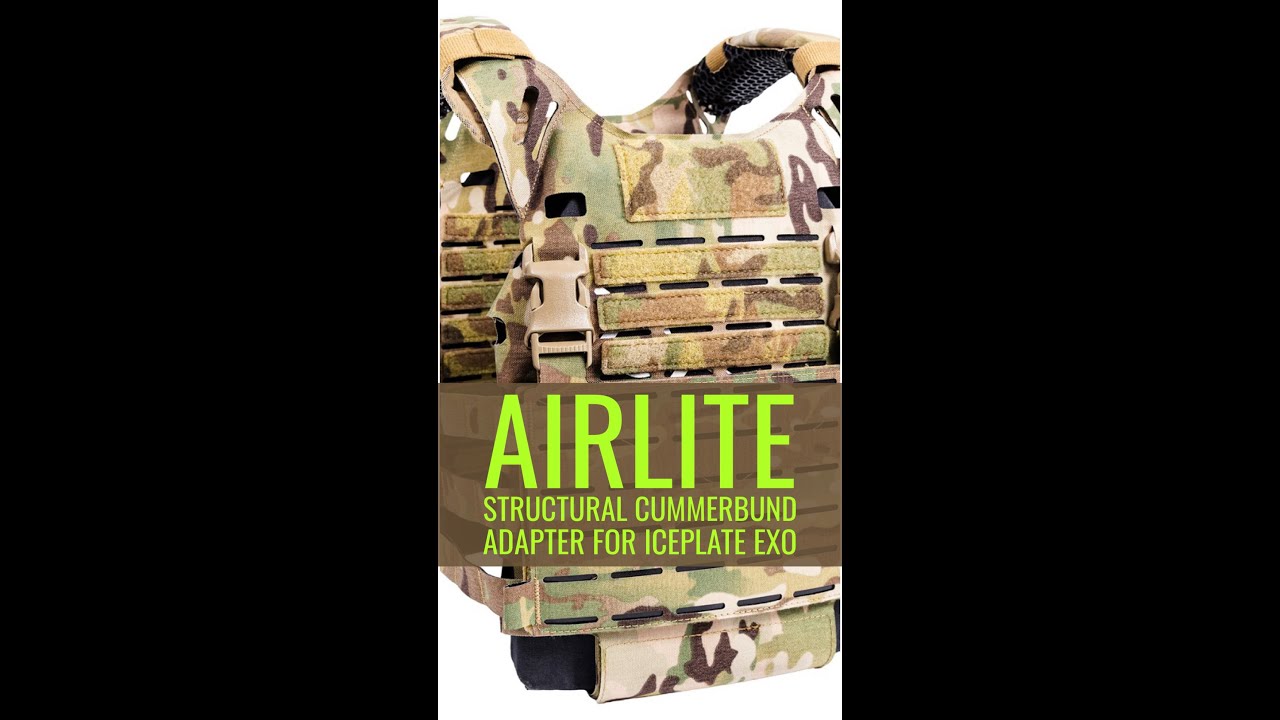Crye Precision AirLite Structural Cummerbund Adapter for IcePlate EXO
