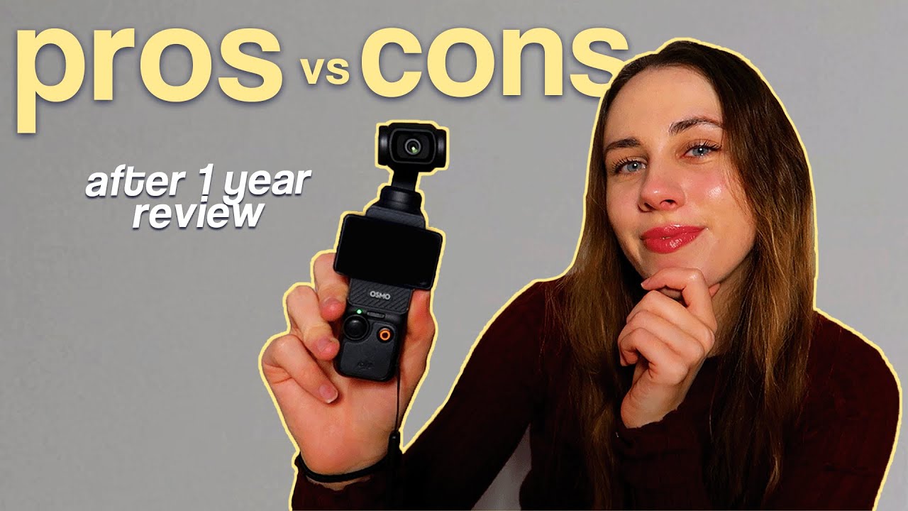 DJI Osmo Pocket 3 After 1 Year Review 📸  Is it worth it?  bad weather test vlog, pros and cons