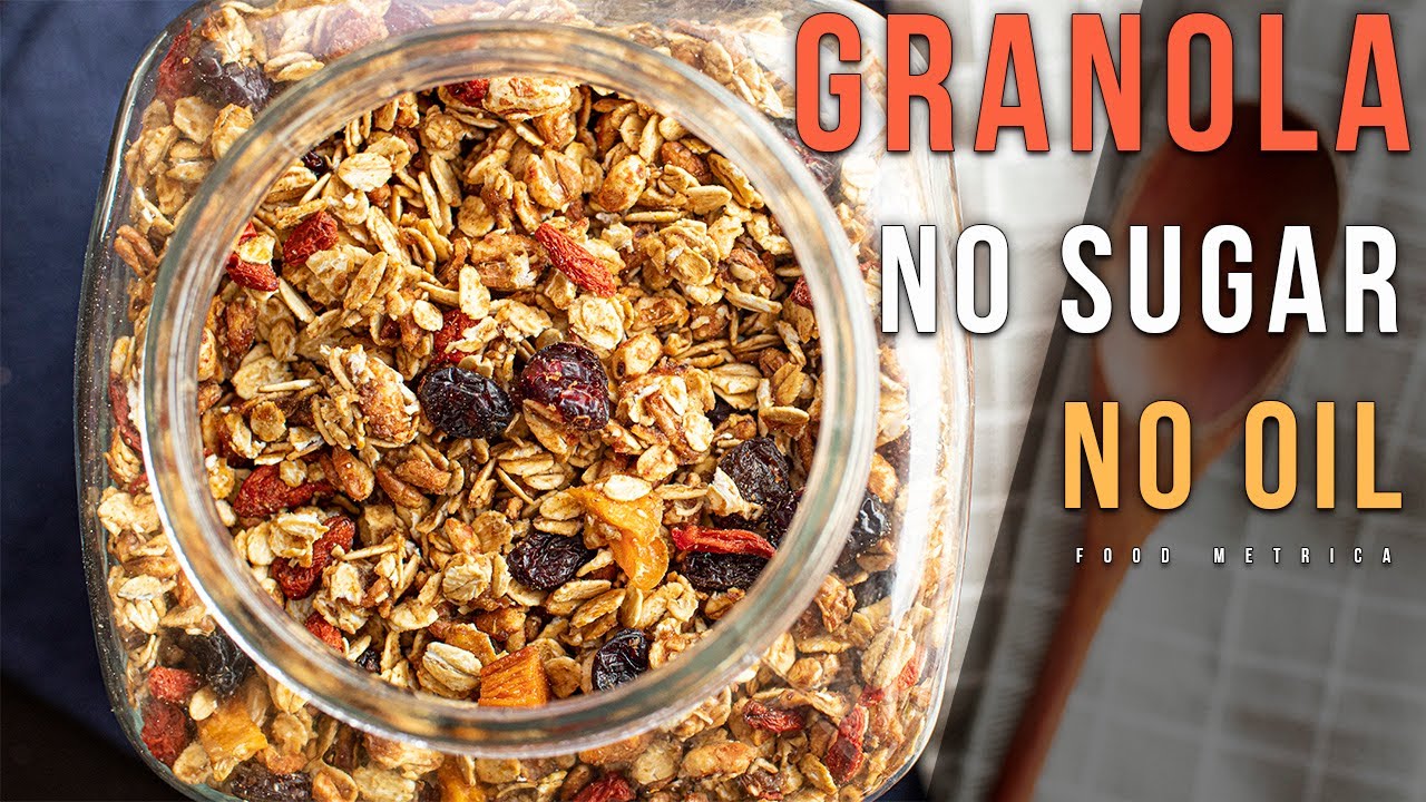Crunchy Granola (Oil Free Granola)