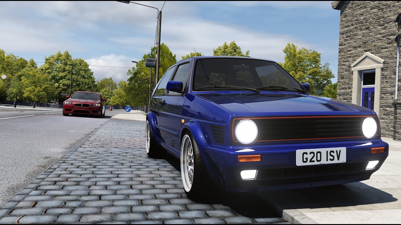 AC Highforce Boosted UK attempted clean full lap mk2 golf vr6 Turbo