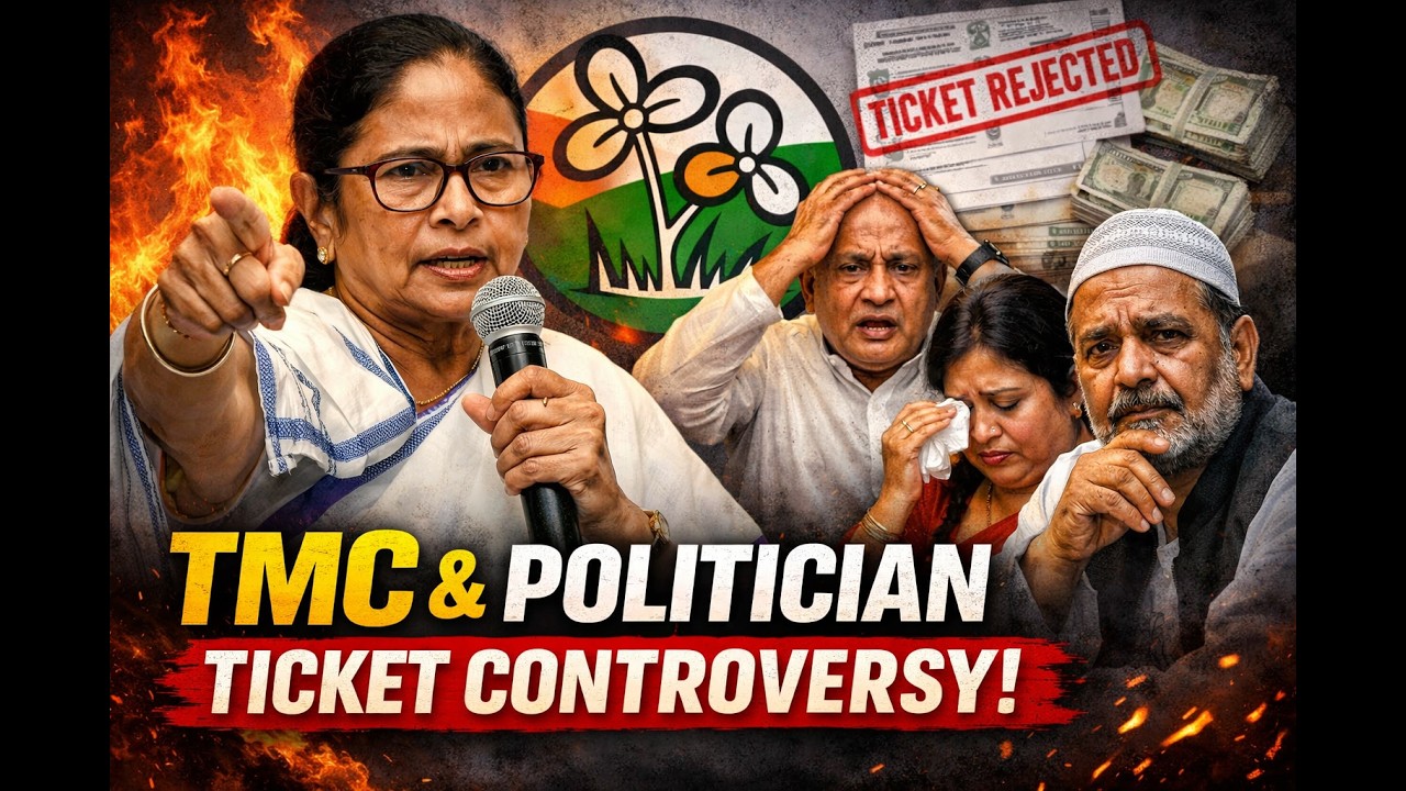 Why TMC Leaders Are Angry? 🤯 Ticket Controversy Explained | Saurasish Hazra