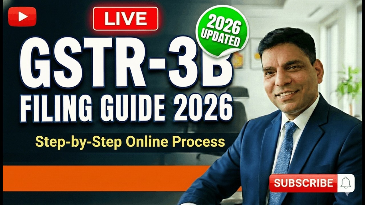 How to File GSTR-3B Return Online: Step-by-Step Guide for 2026