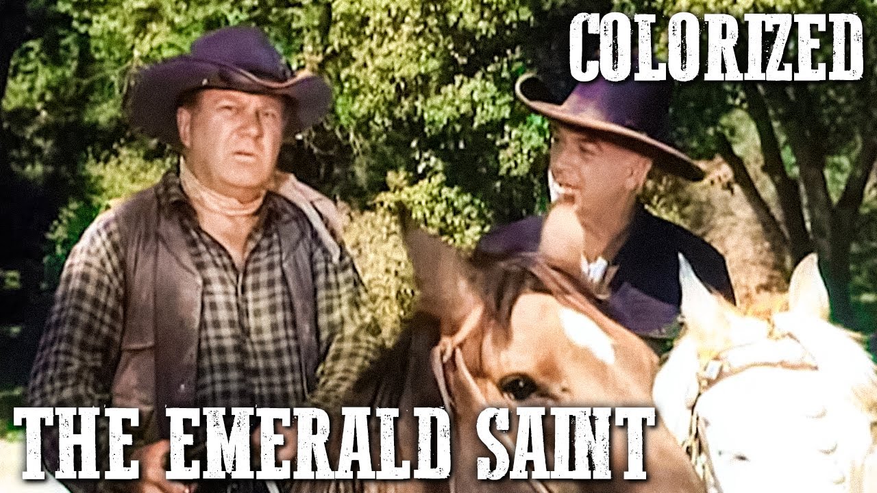 Hopalong Cassidy - The Emerald Saint | EP51 | COLORIZED | William Boyd | Cowboys