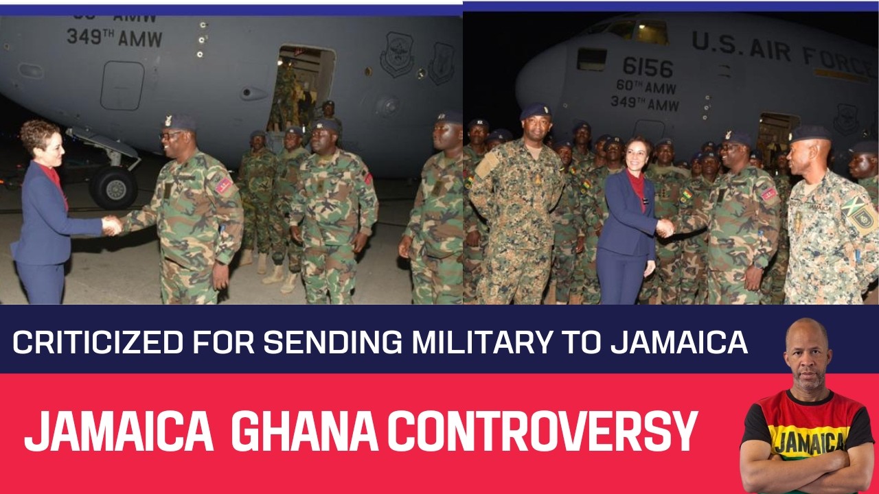 The Government Of Ghana Criticized  For Sending Military Engineers To Help Jamaica 🇬🇭 🇬🇭 🇯🇲🇯🇲