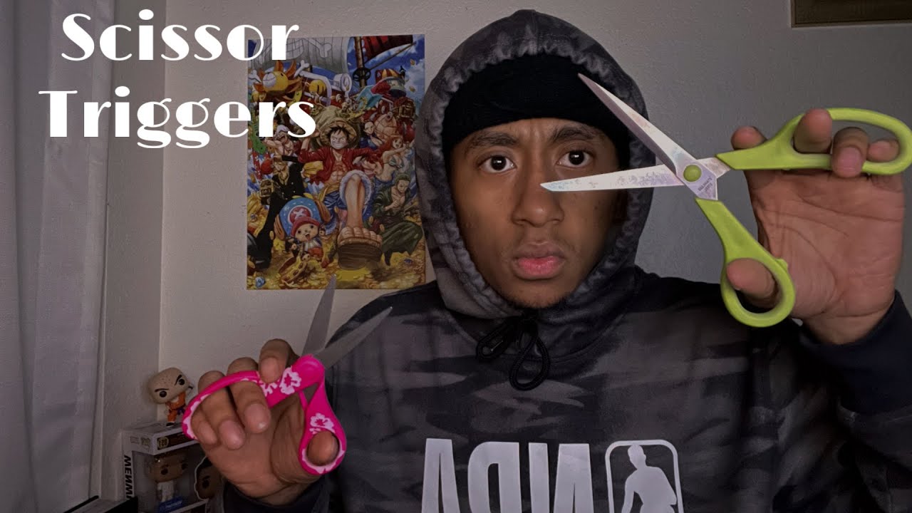 ASMR | Fast and Aggressive Scissor Triggers (tapping, scratching, scissor sounds)