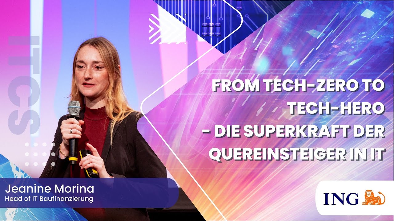 From Tech-Zero to Tech-Hero - Die Superkraft der Quereinsteiger in IT I Jeanine Morina I Keynote