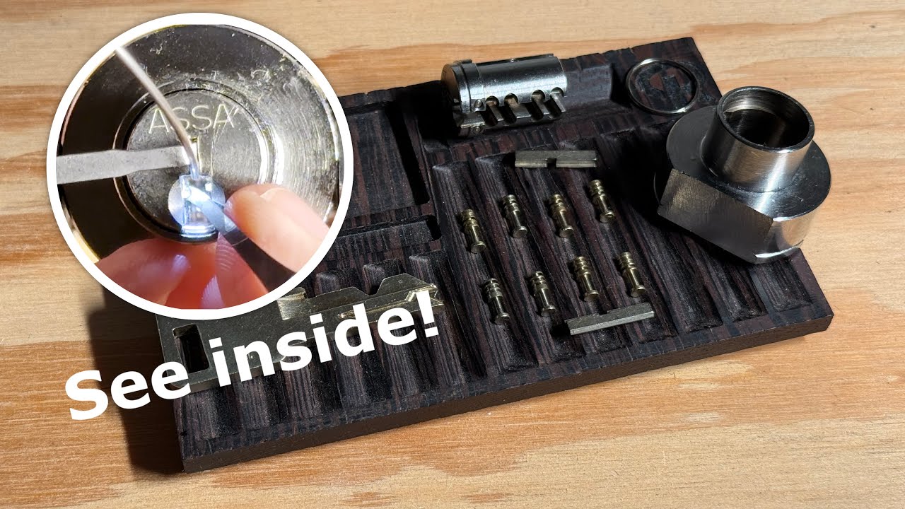 ASSA Desmo picked and gutted again (illuminated)