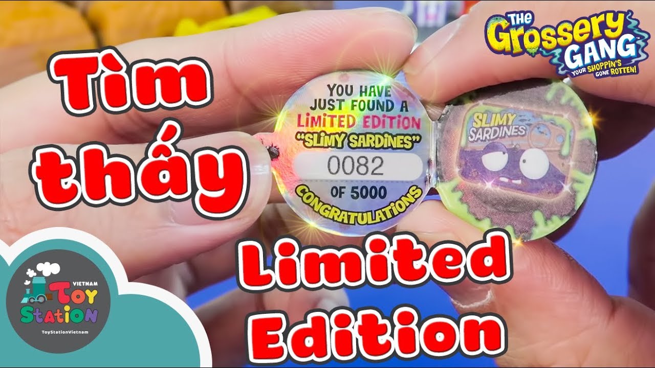T&igrave;m thấy Limited Edition huyền thoại của Grossery Gang Series 1 ToyStation 259