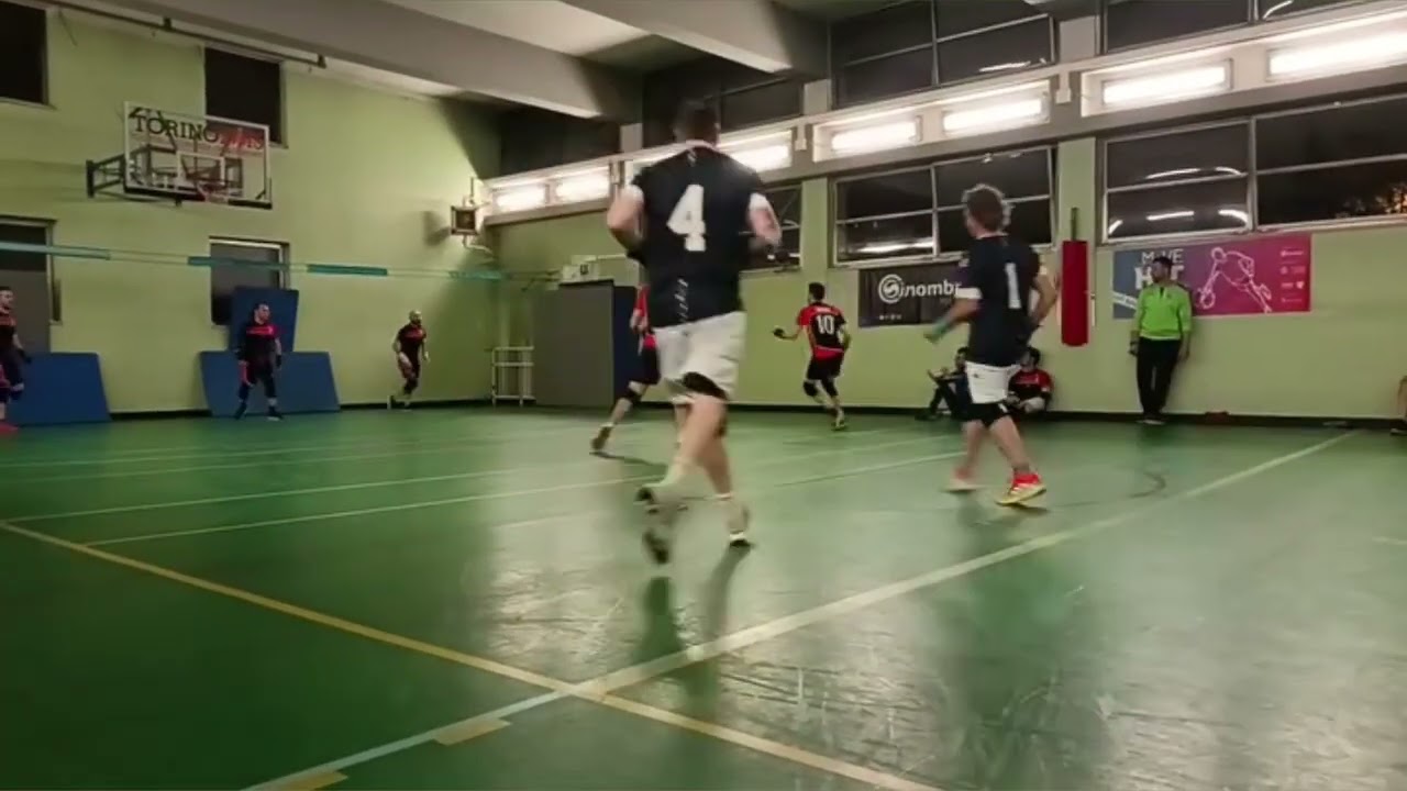 alcuni momenti della partita Red Devils vs Sunknights