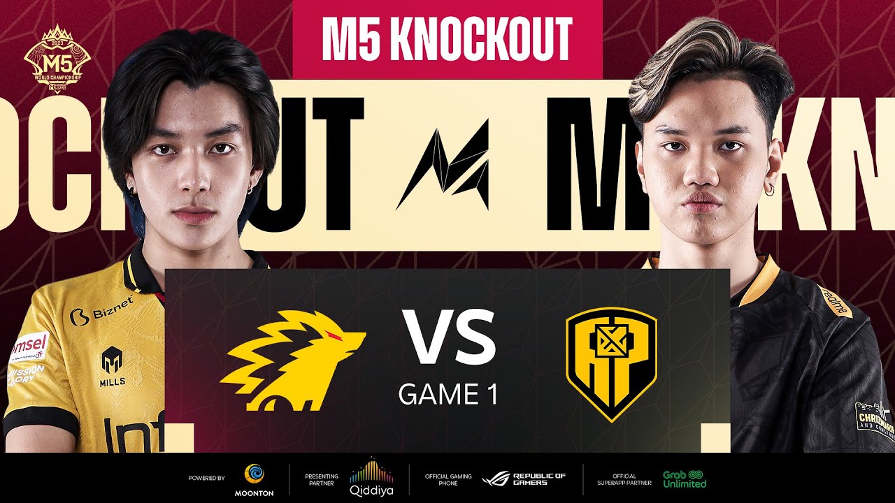 [ID] M5 Knockout Stage Hari 6 | ONIC VS AP BREN | GAME 1