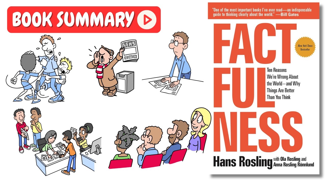 Factfulness by Hans Rosling [Animated Book Summary] | Key Lessons in Under 8 Minutes