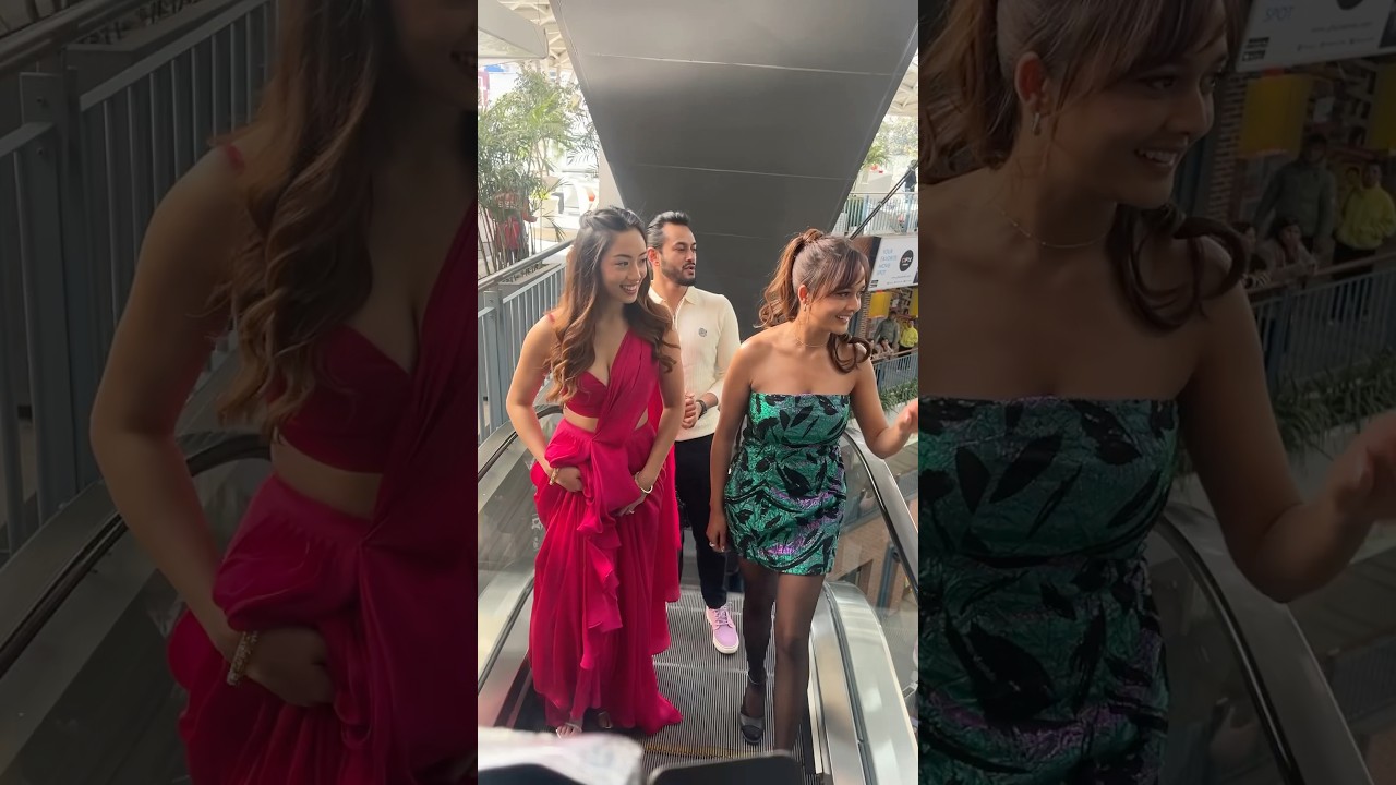 Actress Aana Sharma, Divya Rayamajhi & Pradeep Khadka ❤️