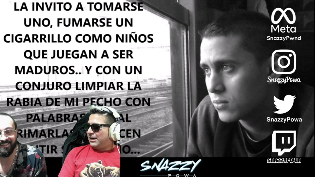 PRIMERA VEZ Mi amigo ARGENTINO Reacciona | Canserbero - De la Vida Como Película | Reaccion | Snazzy