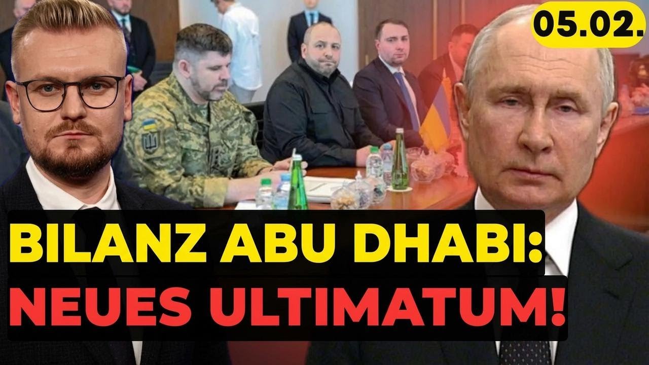 Neues Ultimatum aus Russland: Was nach Abu Dhabi passiert – Macron auf dem Weg nach Moskau