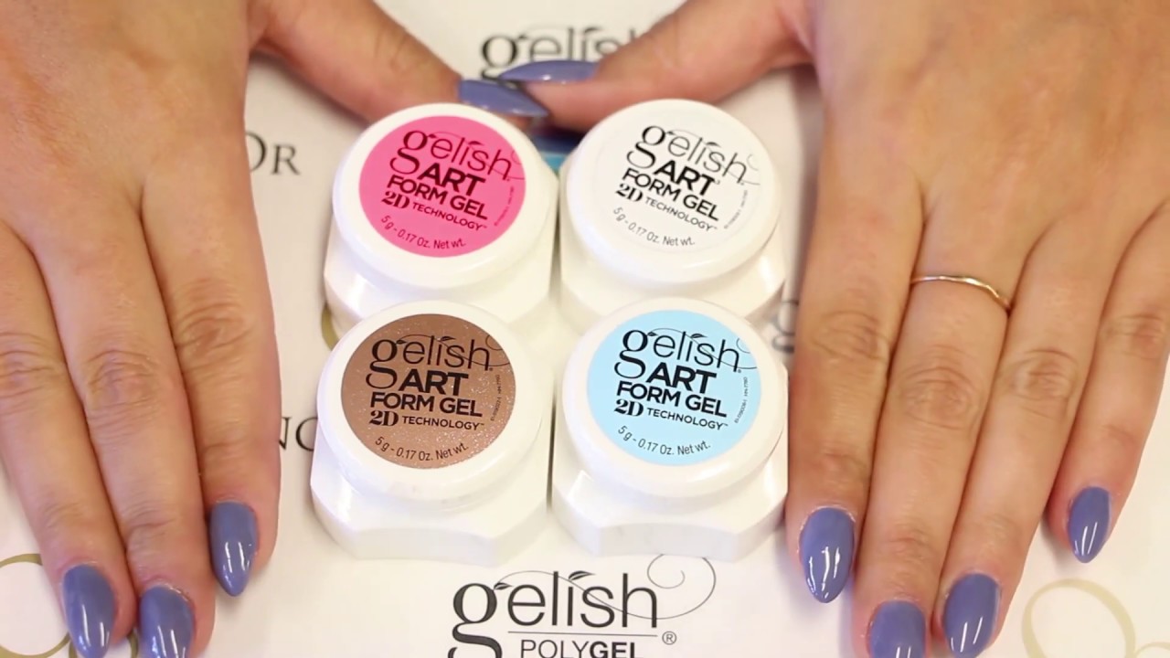 Le Art Form Gel de Gelish: le gel paint parfait pour les peintures