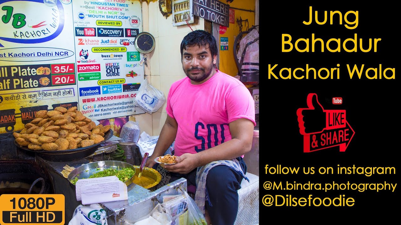 Jung Bahadur Kachori At Chandni Chowk