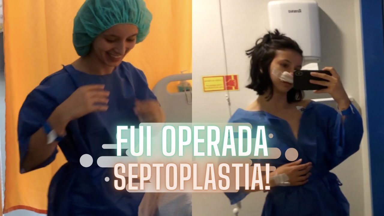 Operei o nariz! SEPTOPLASTIA || Filipa Ferreira