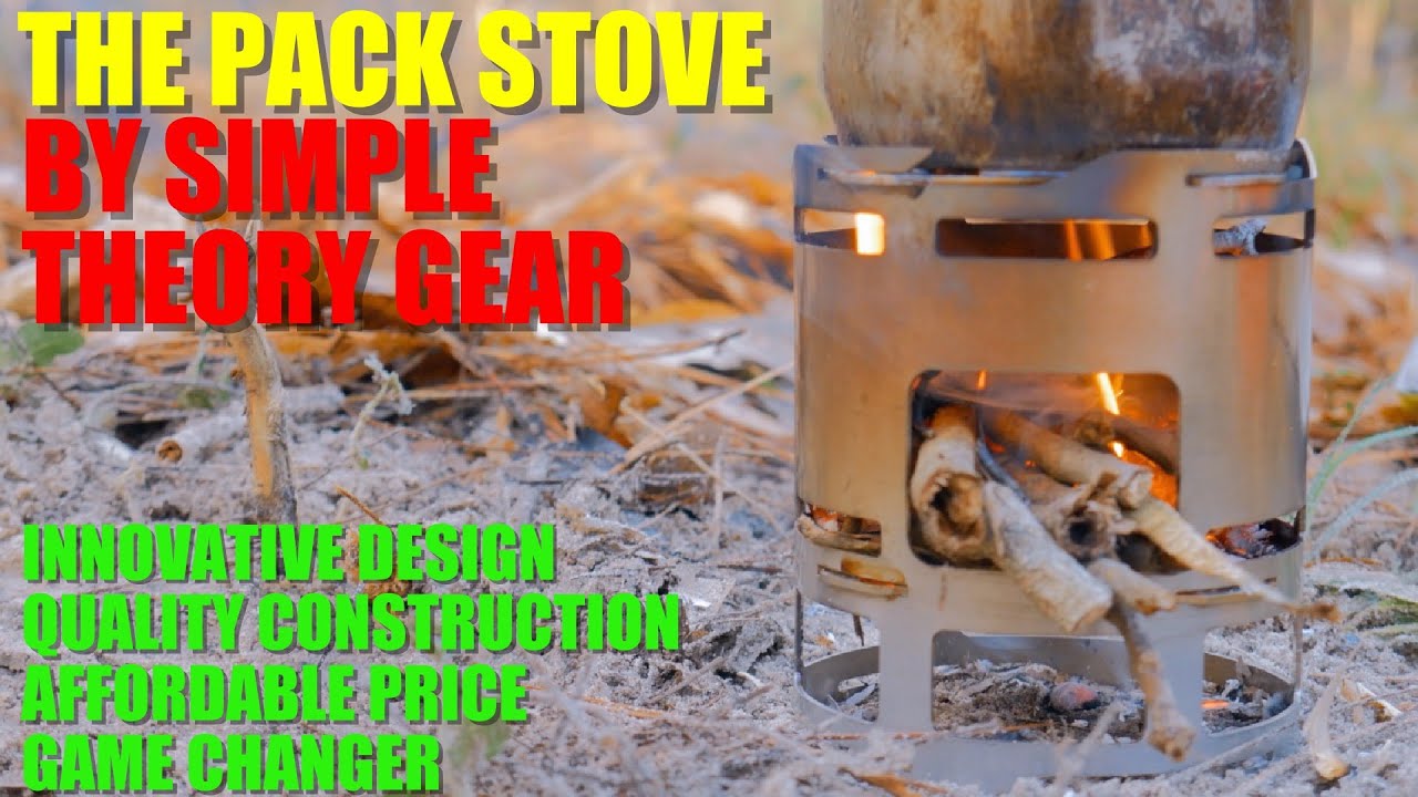 Game Changing Wood Stove - The Pack Stove by Simple Theory Gear