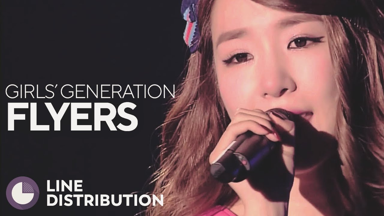 GIRLS' GENERATION - FLYERS (Line Distribution)