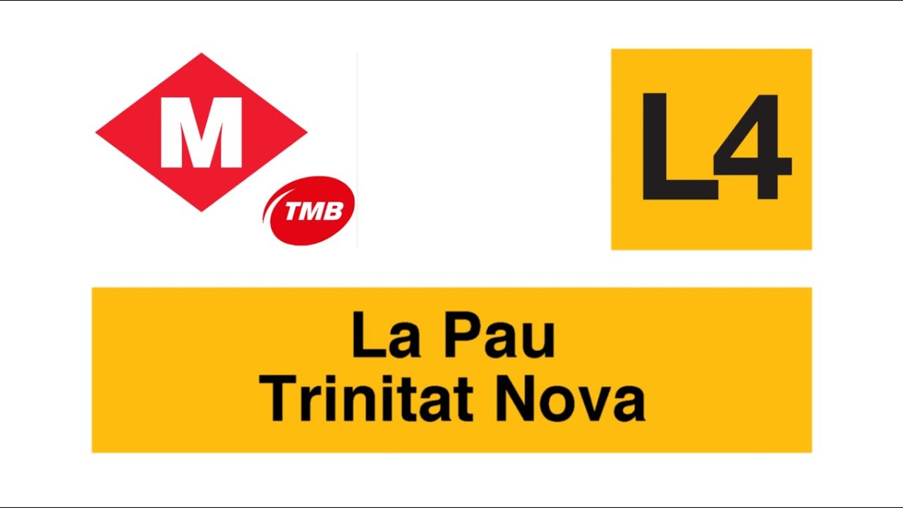 Metro de Barcelona, estación a estación L4