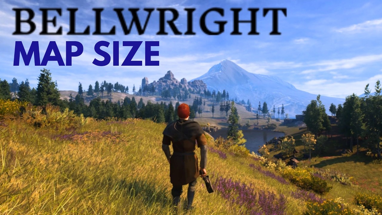 HOW BIG IS THE MAP in Bellwright? Walk Across the Map