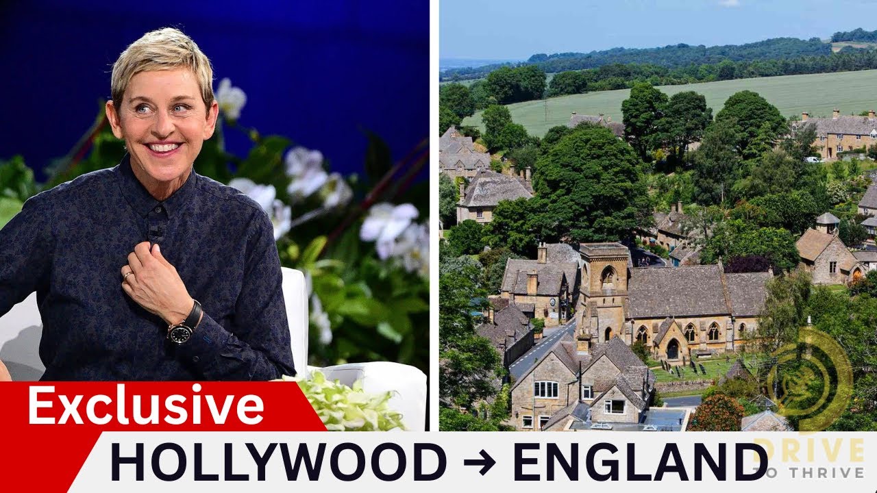 Why Ellen DeGeneres Quietly Left America and Moved to England