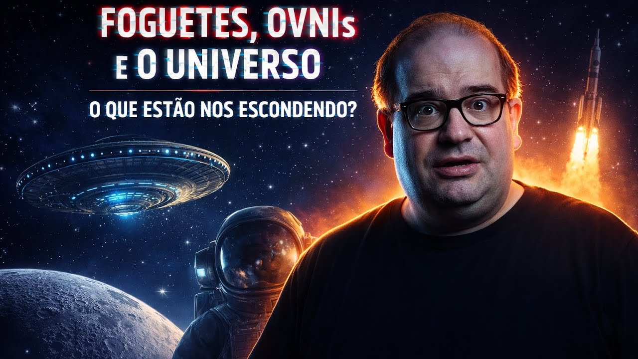 1 Hora de Sergio Sacani: Foguetes, Ufologia e Astronomia
