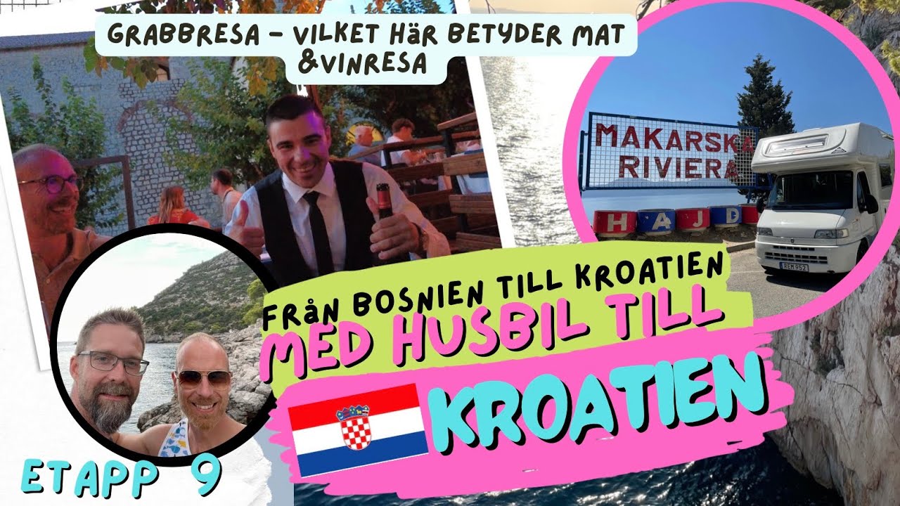 Med Husbil till Kroatien - Etapp 9 #kroatien #husbil #semester #europa