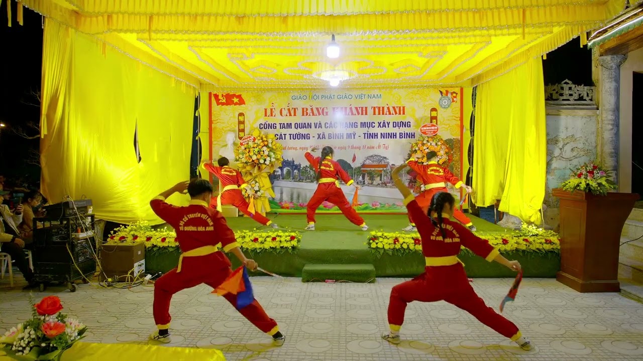 Văn Nghệ Chào Mừng Khánh Thành Cổng Tam Quan và các Hạng Mục Xây Dựng Chùa Cát Tường Bình Mỹ - NB