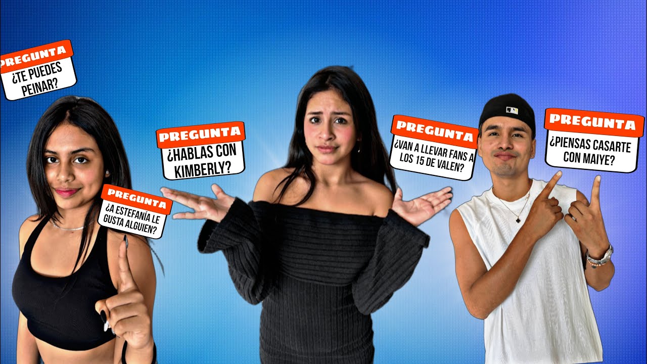 Respondiendo preguntas inc&oacute;modas a nuestros seguidores😱( Valentina tiene novio) jonfer y Valentina