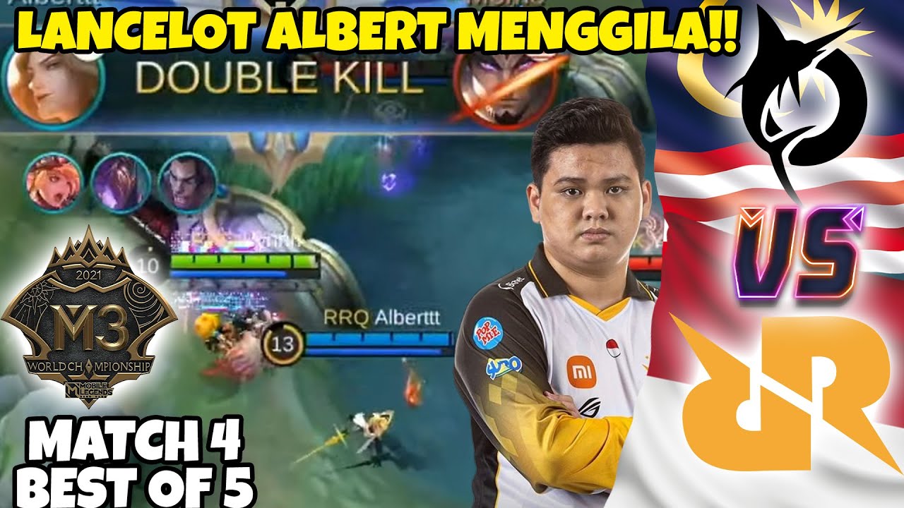 LANCELOT ALBERTOOO KEMBALI MENGGILA LAGI COY!! MATCH SENGIT ANTARA RRQ VS TODAK MY MATCH 4