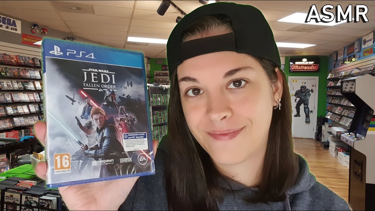 Star Wars ☄️Jedi: Fallen Order 🪐​Game Store Roleplay | ASMR Español | Alternative ASMR