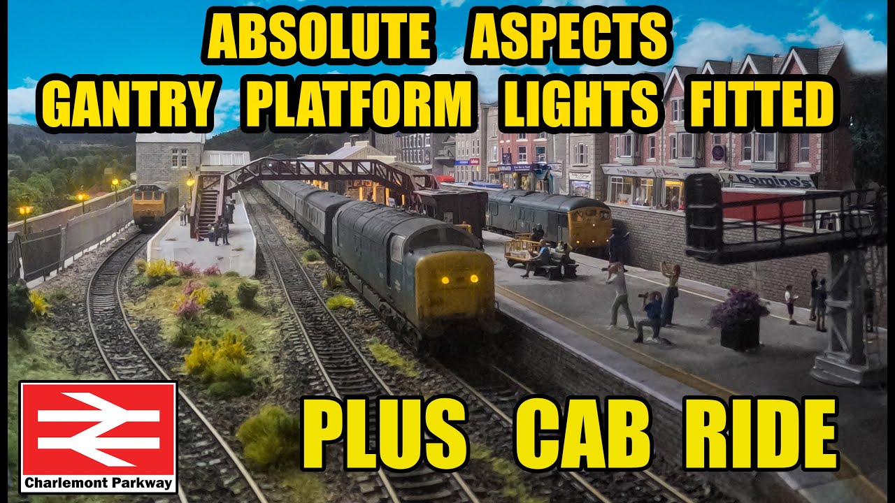Ultimate OO Gauge Realism!   Deltics, Weathered Locos & Pure Railway Magic!, cab ride and new signal