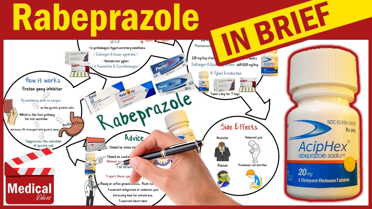 Rabeprazole (AcipHex): What is Rabeprazole Used For, Dosage, Side Effects & Precautions